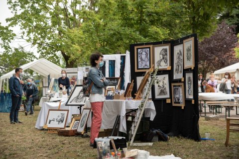 lerchenberg festival colline arts exposition plein air artistes